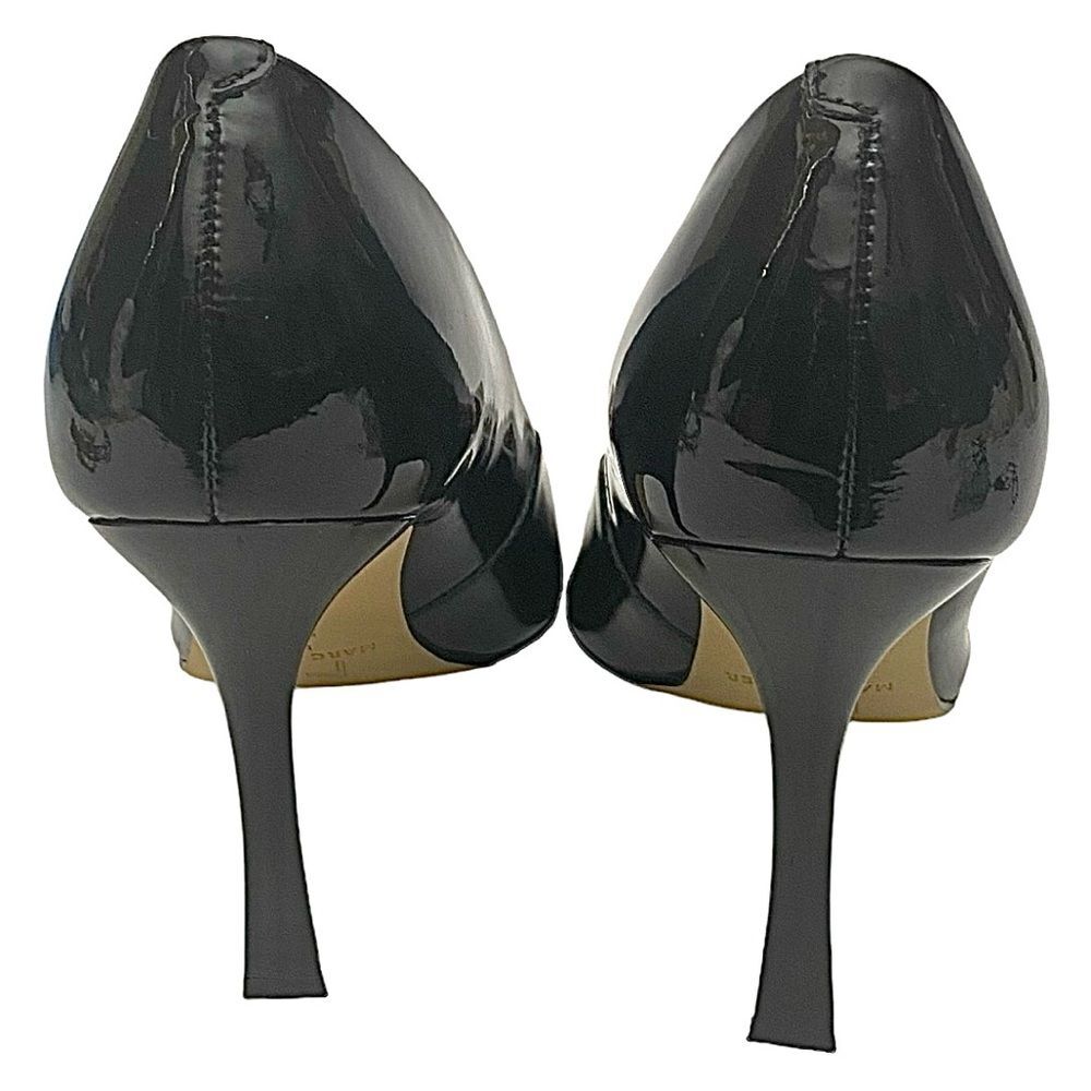 Marc Fisher LTD SASSIE Women’s 5.5M Black Leather Pointed Toe Stiletto Pumps - Picture 9 of 13